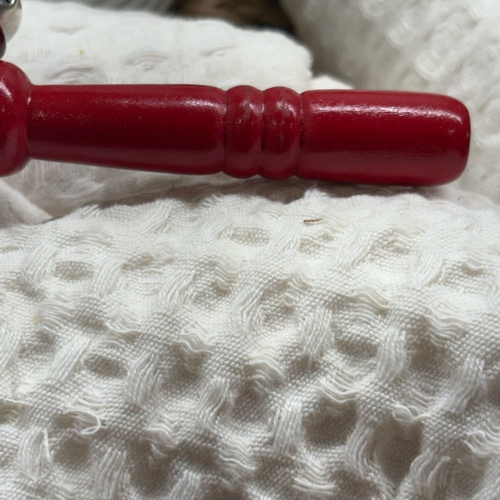 Red Jingle Bell Rattle - Picture 6 of 9